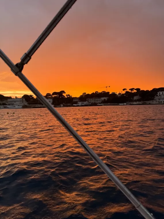 Un Sunset incroyable avec Cap Boating